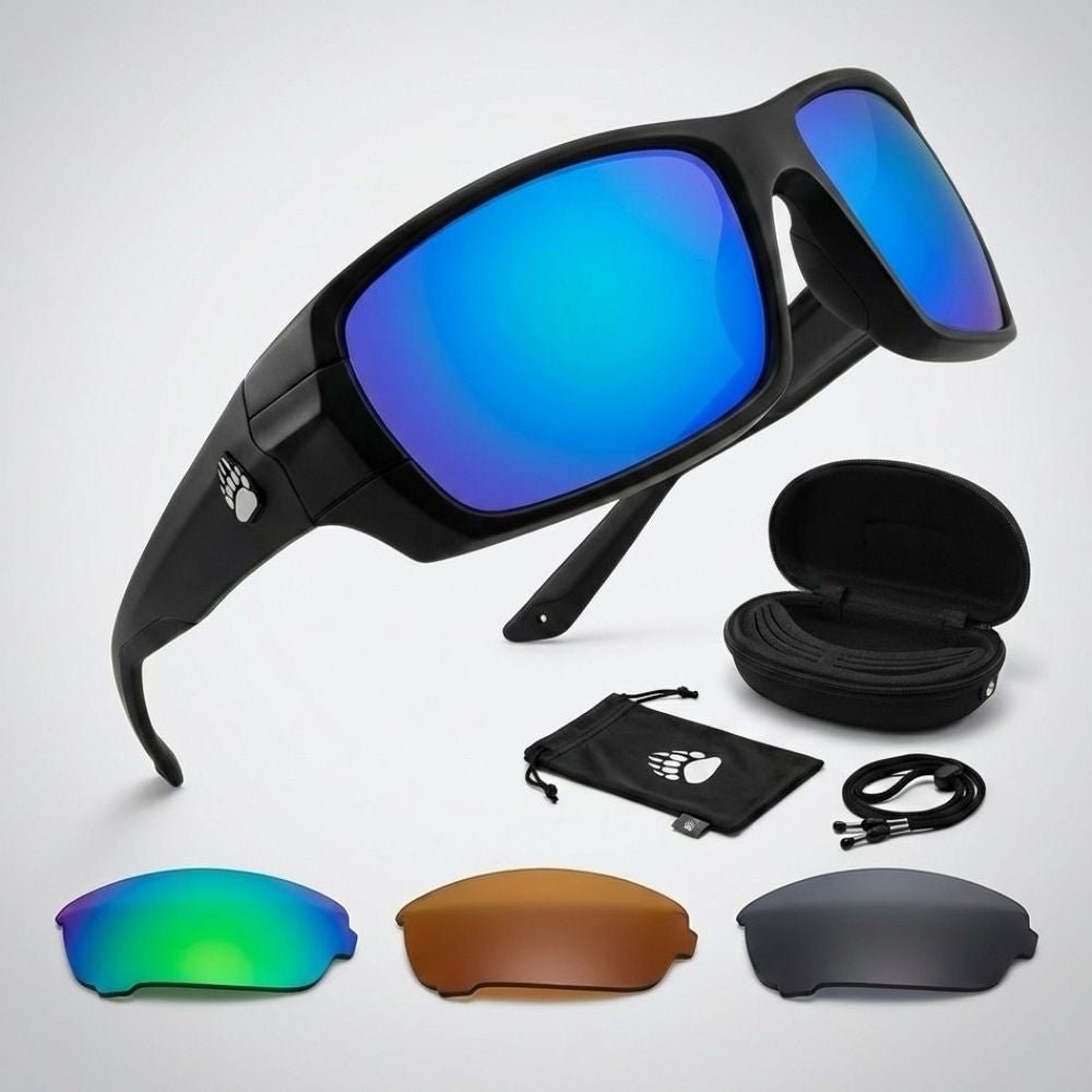 goggles for fishing Grizzly Fishing Pro Sunglasses Kit Pink Camo