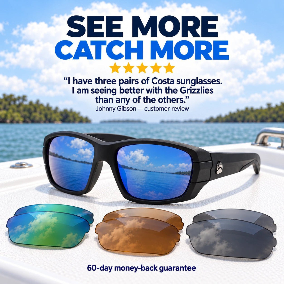 Grizzly Fishing™ Pro Sunglasses Kit - Grizzly Fishing