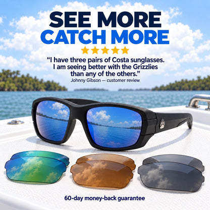 Grizzly Fishing™ Pro Sunglasses Kit - Grizzly Fishing