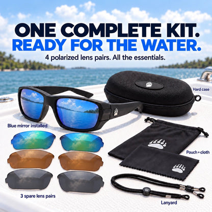 Grizzly Fishing™ Pro Sunglasses Kit - Grizzly Fishing