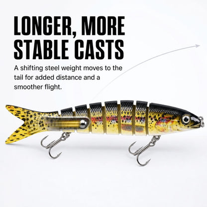 Grizzly Fishing™ SwimStrike Jointed Swimbait - Grizzly Fishing