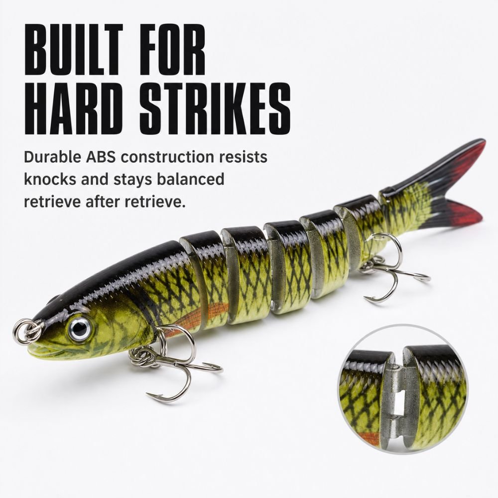 Grizzly Fishing™ SwimStrike Jointed Swimbait - Grizzly Fishing