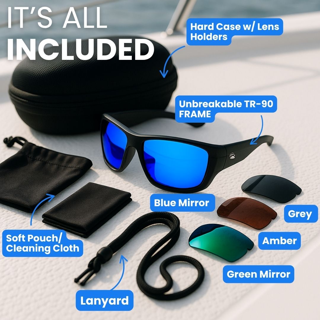 Grizzly Fishing™ Pro Sunglasses Kit - Grizzly Fishing