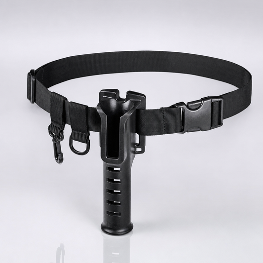 Grizzly Fishing Hip Holster Rod Belt — studio hero
