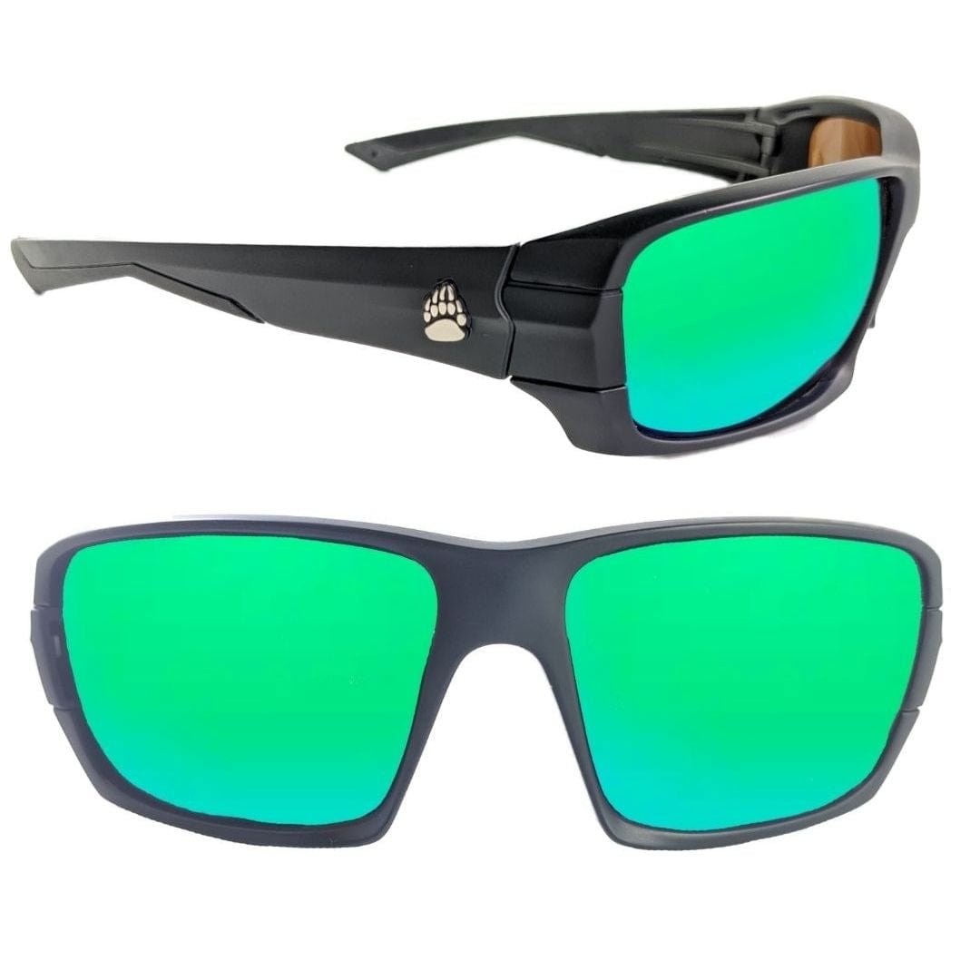 GrizzlyFishing Fishing Sunglasses Black Pro Sunglasses Kit