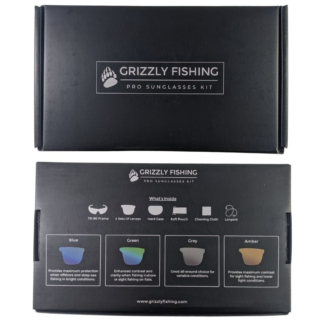 GrizzlyFishing Fishing Sunglasses Pro Sunglasses Kit